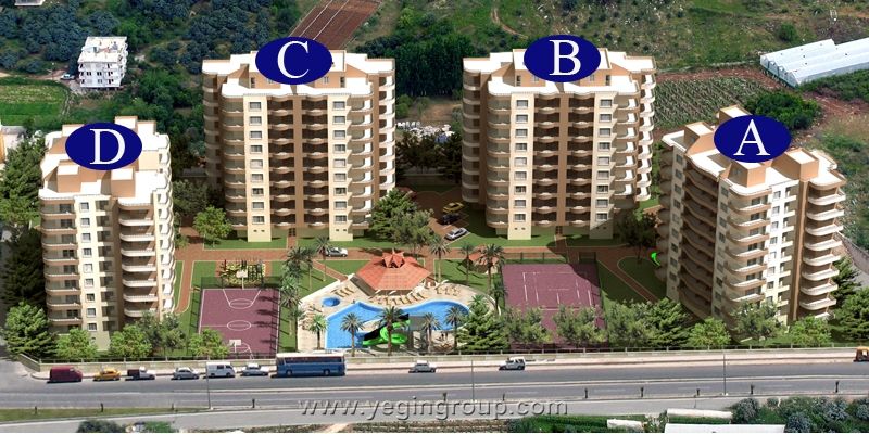 For rent furnished 3 bedroom apartment in Alanya